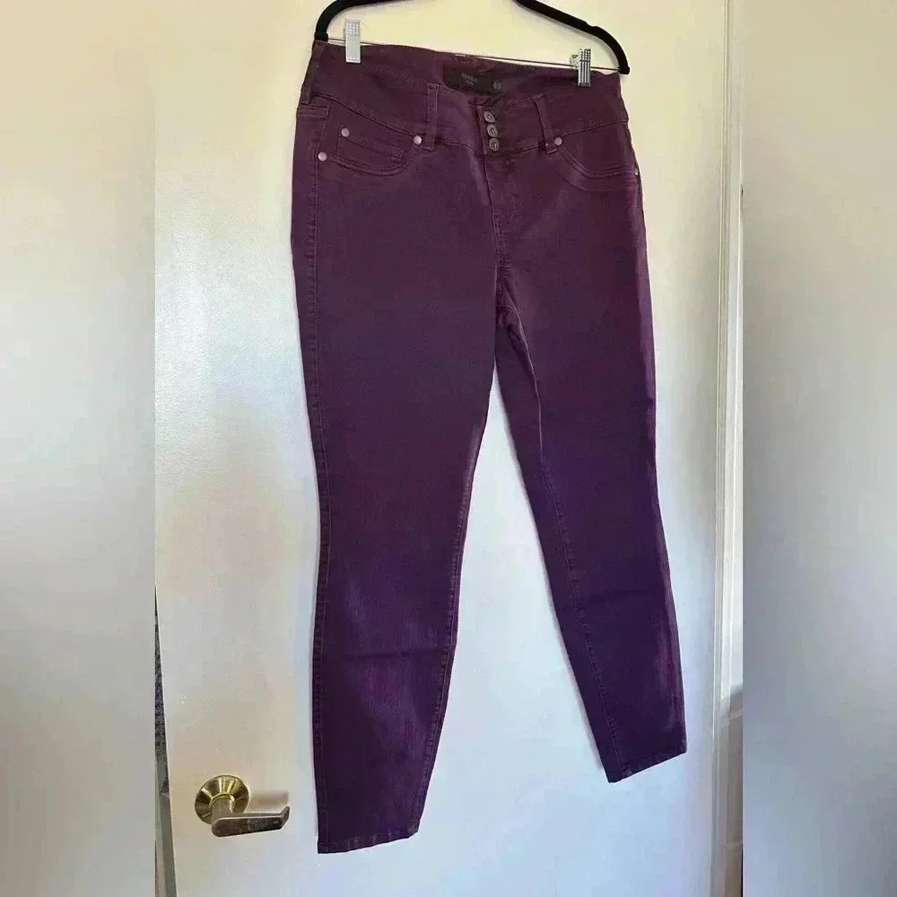 Nwot Never Worn Torrid Jeans In Purple